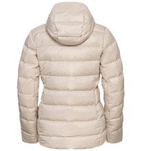 Odlo Winterjacke Severin N-Thermic Insulated Hooded (wasserabweisend, winddicht, atmungsaktiv) beige Damen